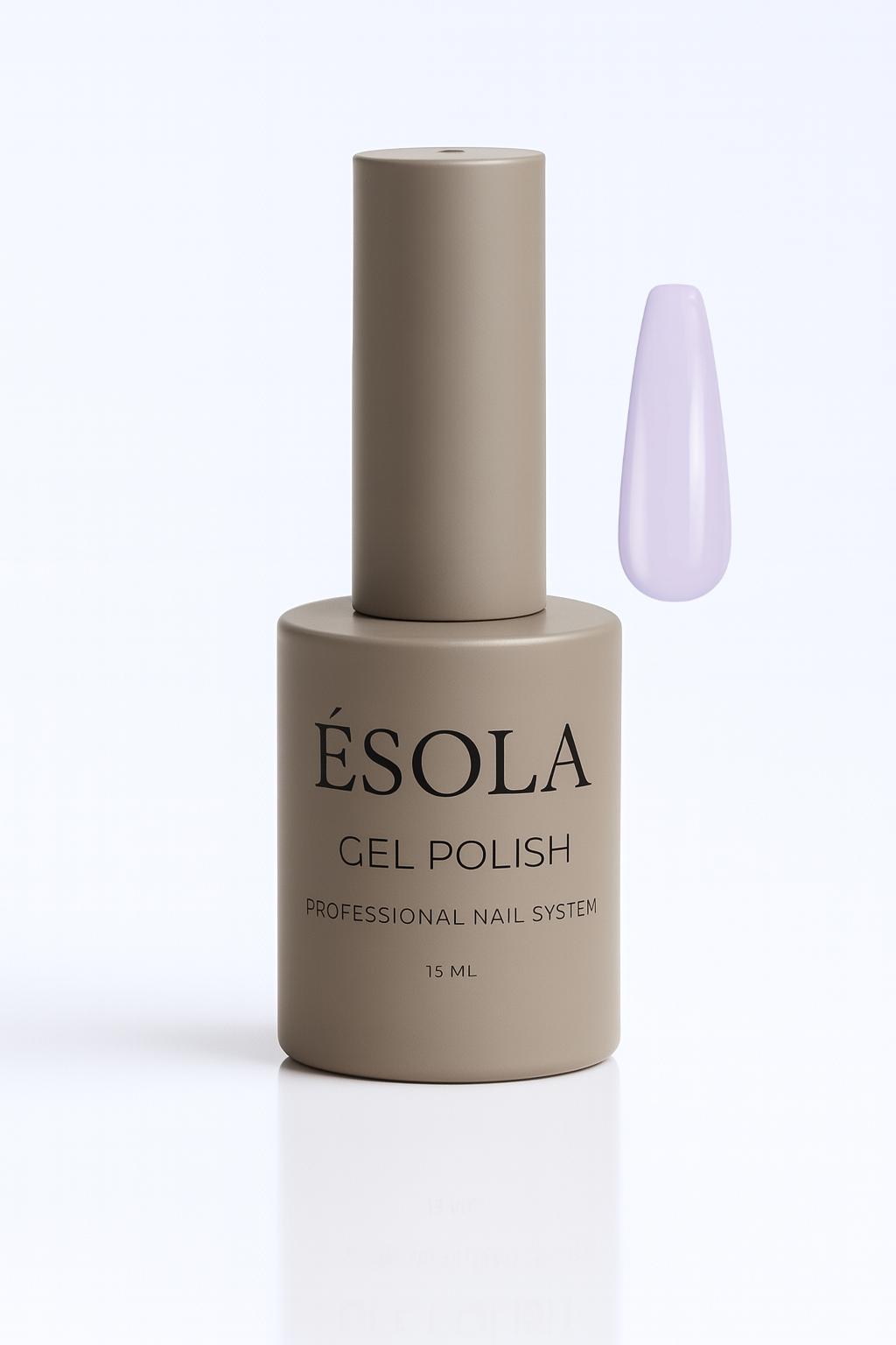 Frosted Lilac Gel Polish - 15ml